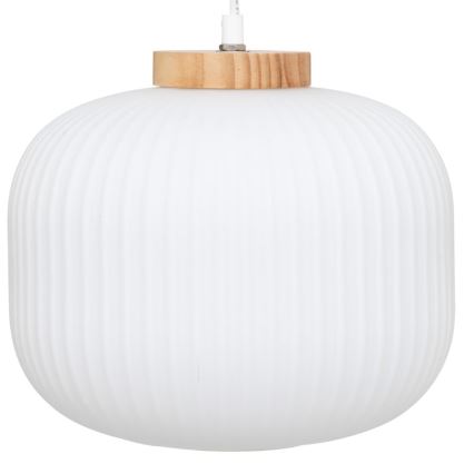Atmosphera - Lampa wisząca na lince TRAVIS 1xE27/25W/230V sosna