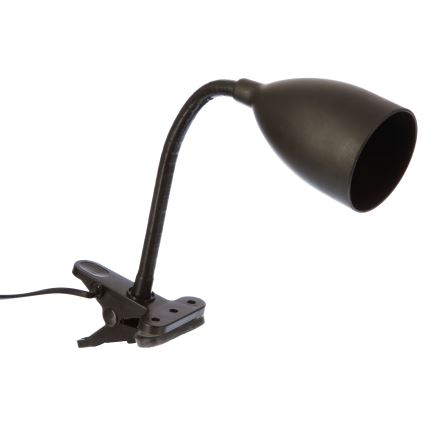 Atmosphera - Lampa z klipsem SILY 1xE14/7W/230V czarna
