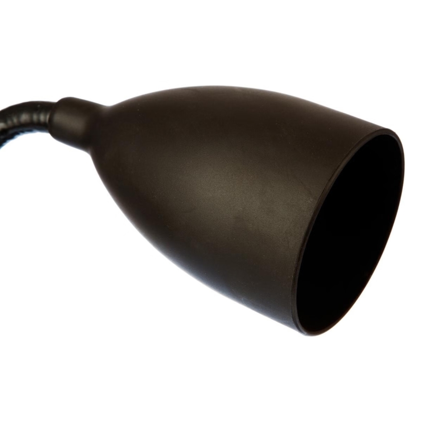 Atmosphera - Lampa z klipsem SILY 1xE14/7W/230V czarna