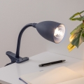 Atmosphera - Lampa z klipsem SILY 1xE14/7W/230V niebieska