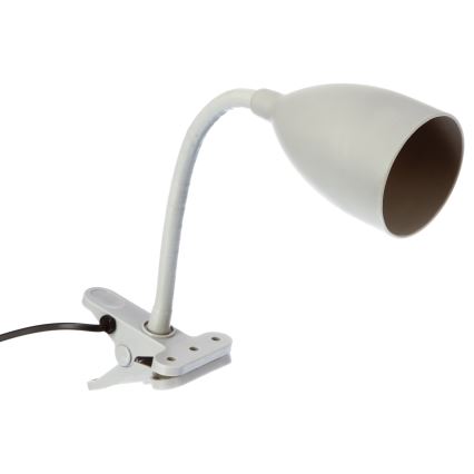 Atmosphera - Lampa z klipsem SILY 1xE14/7W/230V szara