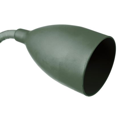 Atmosphera - Lampa z klipsem SILY 1xE14/7W/230V zielona