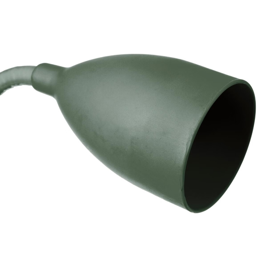 Atmosphera - Lampa z klipsem SILY 1xE14/7W/230V zielona