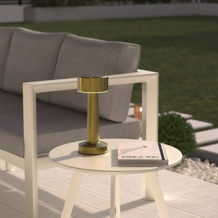 Atmosphera - LED akumulatorowy zewnętrzny dotykowa Lampa stołowa HALTO LED/3,7V 1800 mAh IP44