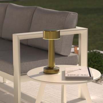 Atmosphera - LED Akumulatorowa zewnętrzna dotykowa lampa stołowa HALTO LED/5V 1800 mAh IP44