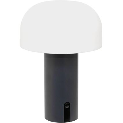 Atmosphera - LED Akumulatorowa zewnętrzna dotykowa lampa stołowa JANY LED/3,7V 22 cm 2200 mAh IP44 czarna