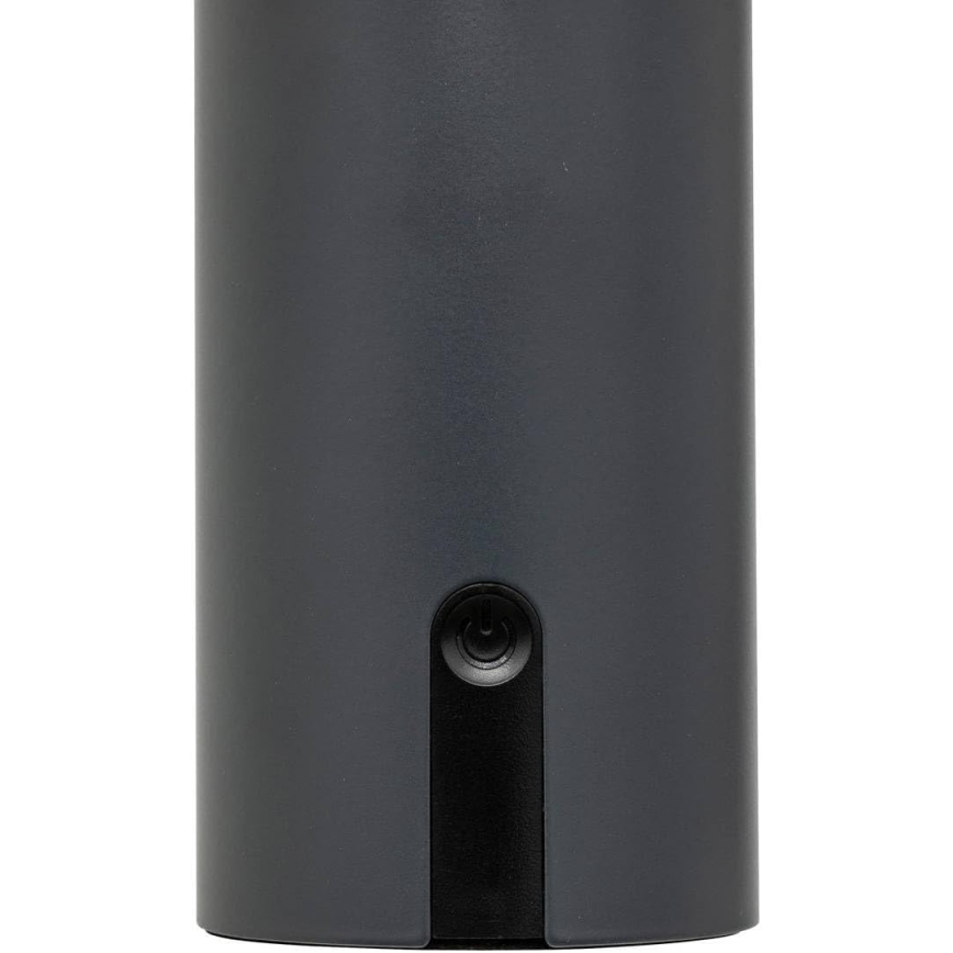 Atmosphera - LED Akumulatorowa zewnętrzna dotykowa lampa stołowa JANY LED/3,7V 22 cm 2200 mAh IP44 czarna
