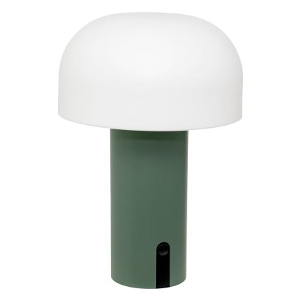 Atmosphera - LED Akumulatorowa zewnętrzna dotykowa lampa stołowa JANY LED/3,7V 22 cm 2200 mAh IP44 zielony