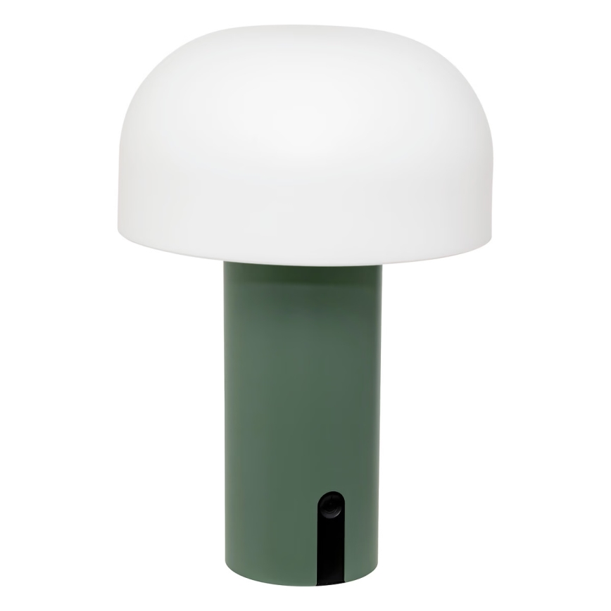 Atmosphera - LED Akumulatorowa zewnętrzna dotykowa lampa stołowa JANY LED/3,7V 22 cm 2200 mAh IP44 zielony