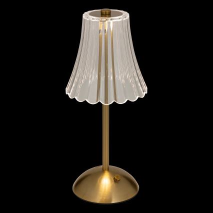 Atmosphera - LED, ściemnialna, dotykowa lampa stołowa z ładowaniem ANETH LED/3,7V 1800 mAh