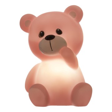 Atmosphera - LED Dziecięca lampka nocna TEDDY LED/3xLR44 różowa