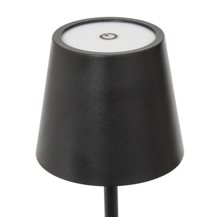 Atmosphera - LED regulowana jasność, ładowalna, zewnętrzna lampa stołowa z dotykowym sterowaniem CODY LED/5V 2400 mAh IP44