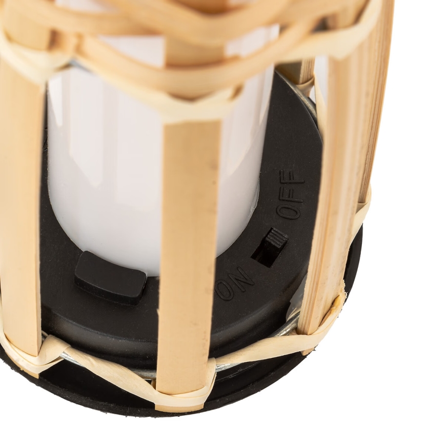 Atmosphera - LED Lampa solarna MACEO LED/1,2V IP44 bambus