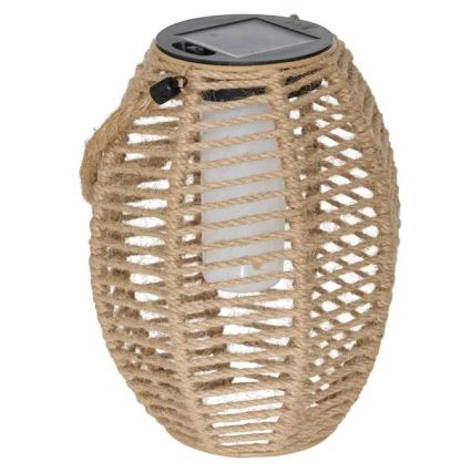 Atmosphera - LED latarnia solarna GINA LED/1,2V 800 mAh IP44 juta