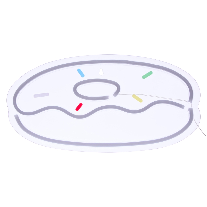 Atmosphera - LED neonowa dekoracja ścienna DONUT LED/5V