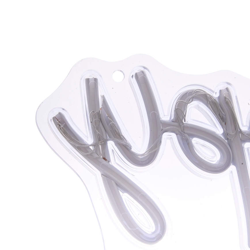 Atmosphera - LED neonowa dekoracja ścienna HAPPY BIRTHDAY LED/5V