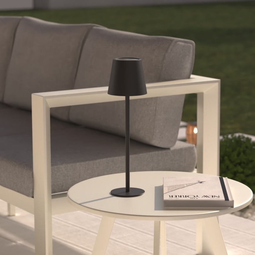Atmosphera - LED regulowana jasność, ładowalna, zewnętrzna lampa stołowa z dotykowym sterowaniem CODY LED/5V 2400 mAh IP44