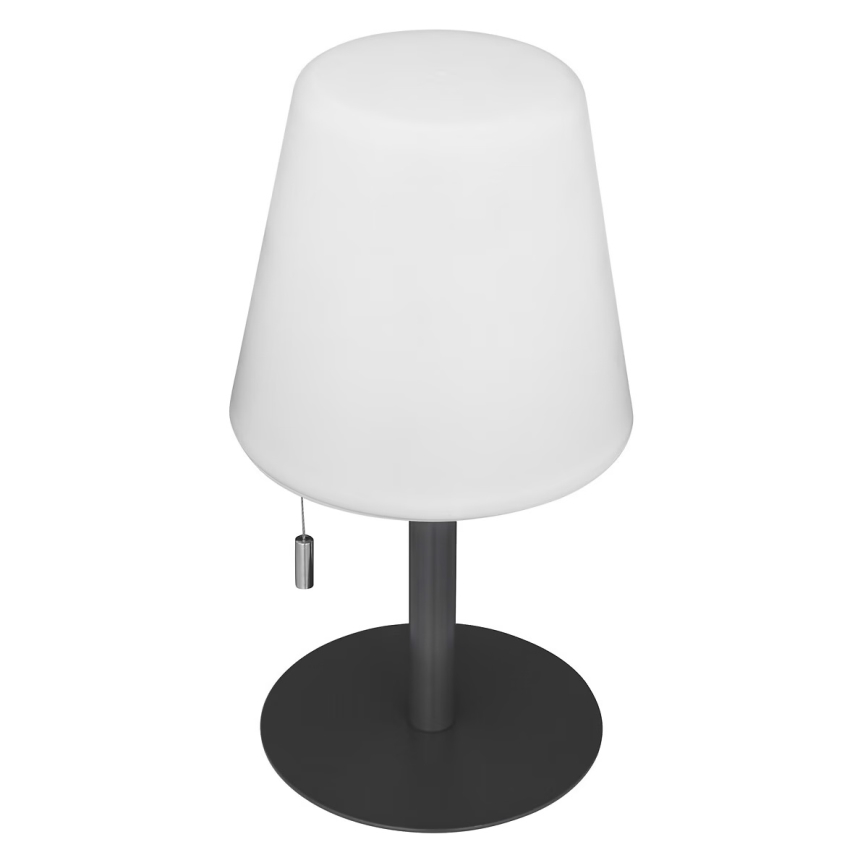 Atmosphera - LED RGBW Akumulatorowa zewnętrzna lampa stołowa ZACK LED/3,7V 1200 mAh IP44 czarna
