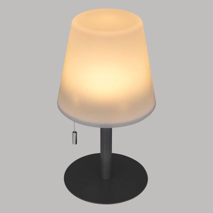 Atmosphera - LED RGBW Akumulatorowa zewnętrzna lampa stołowa ZACK LED/3,7V 1200 mAh IP44 czarna