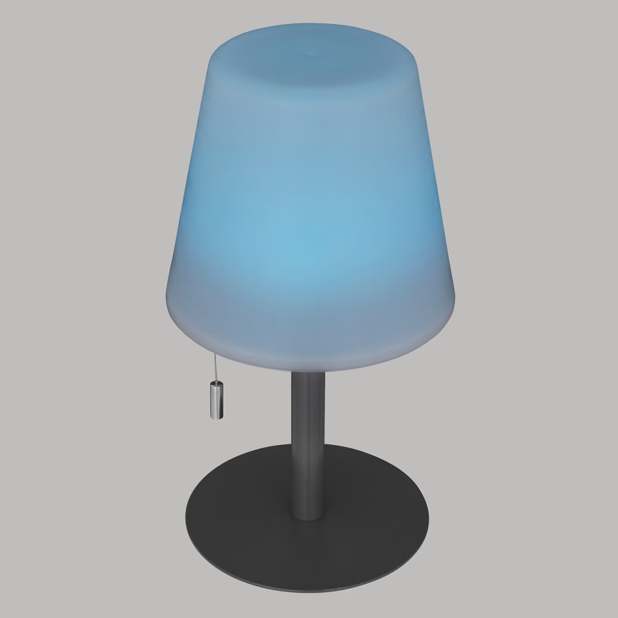 Atmosphera - LED RGBW Akumulatorowa zewnętrzna lampa stołowa ZACK LED/3,7V 1200 mAh IP44 czarna
