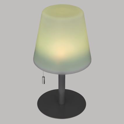 Atmosphera - LED RGBW Akumulatorowa zewnętrzna lampa stołowa ZACK LED/3,7V 1200 mAh IP44 czarna