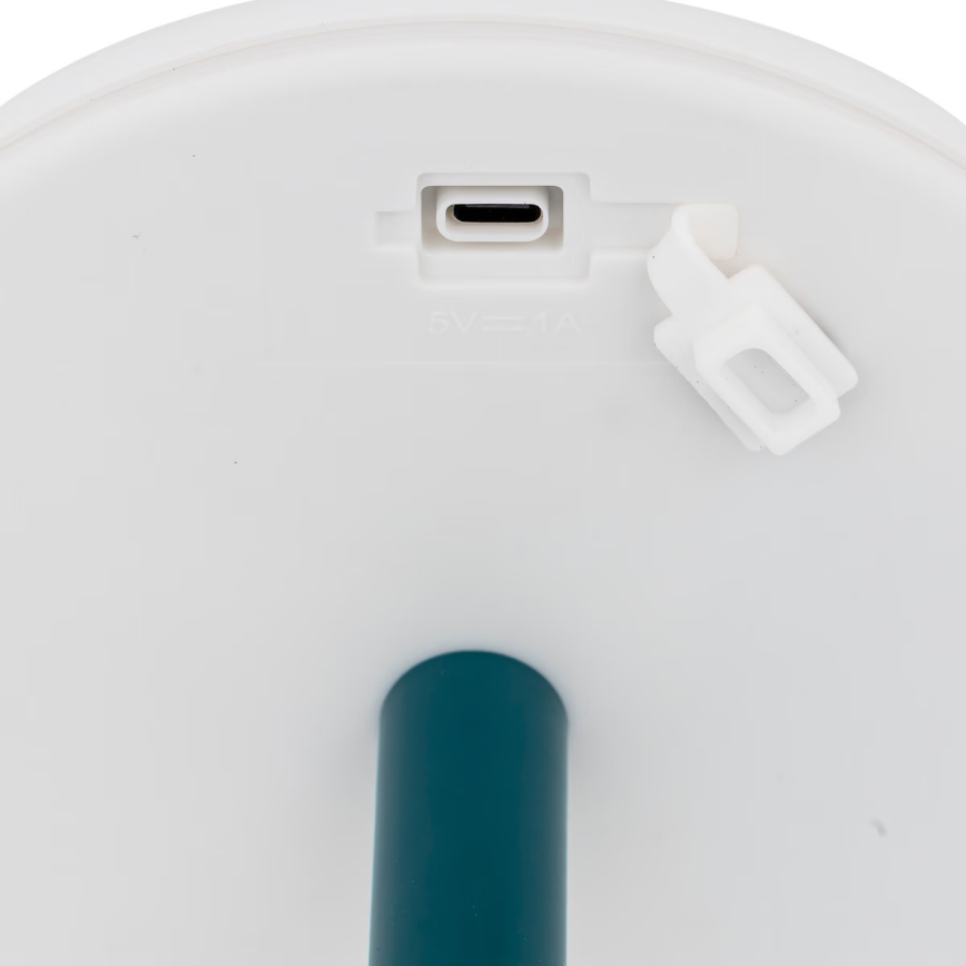 Atmosphera - LED RGBW Akumulatorowa zewnętrzna lampa stołowa ZACK LED/3,7V 1200 mAh IP44 turkusowa