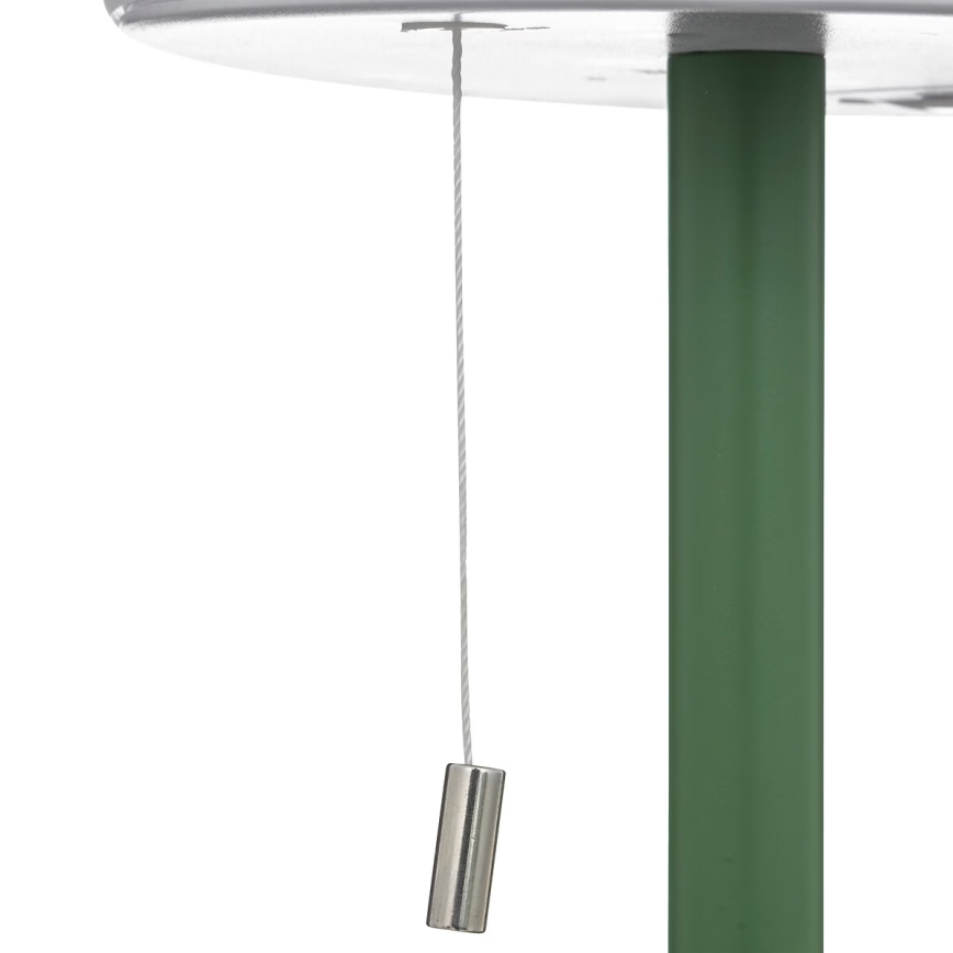 Atmosphera - LED RGBW Akumulatorowa zewnętrzna lampa stołowa ZACK LED/3,7V 1200 mAh IP44 zielona