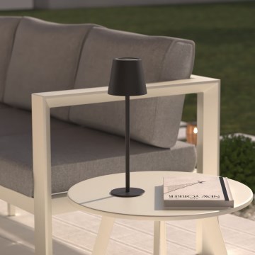 Atmosphera - LED Ściemnialna akumulatorowa zewnętrzna dotykowa lampa stołowa CODY LED/5V 2400 mAh IP44