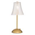 Atmosphera - LED, ściemnialna, dotykowa lampa stołowa z ładowaniem ANETH LED/3,7V 1800 mAh