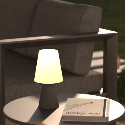 Atmosphera - LED Ściemnialna zewnętrzna dotykowa lampa stołowa WIZA LED/5V 23 cm IP44