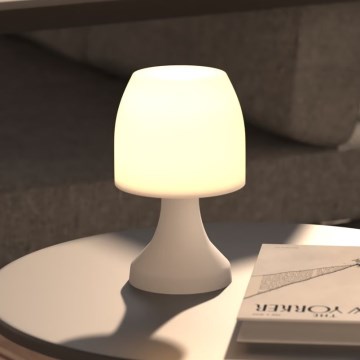 Atmosphera - LED Zewnętrzna lampa stołowa DOKK LED/3xAAA 19,5 cm IP44