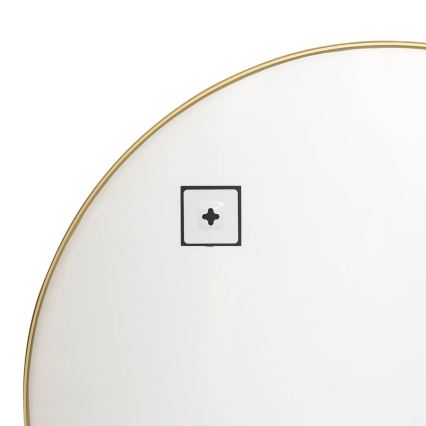 Atmosphera - Lustro ścienne ALICE 65x90 cm złote