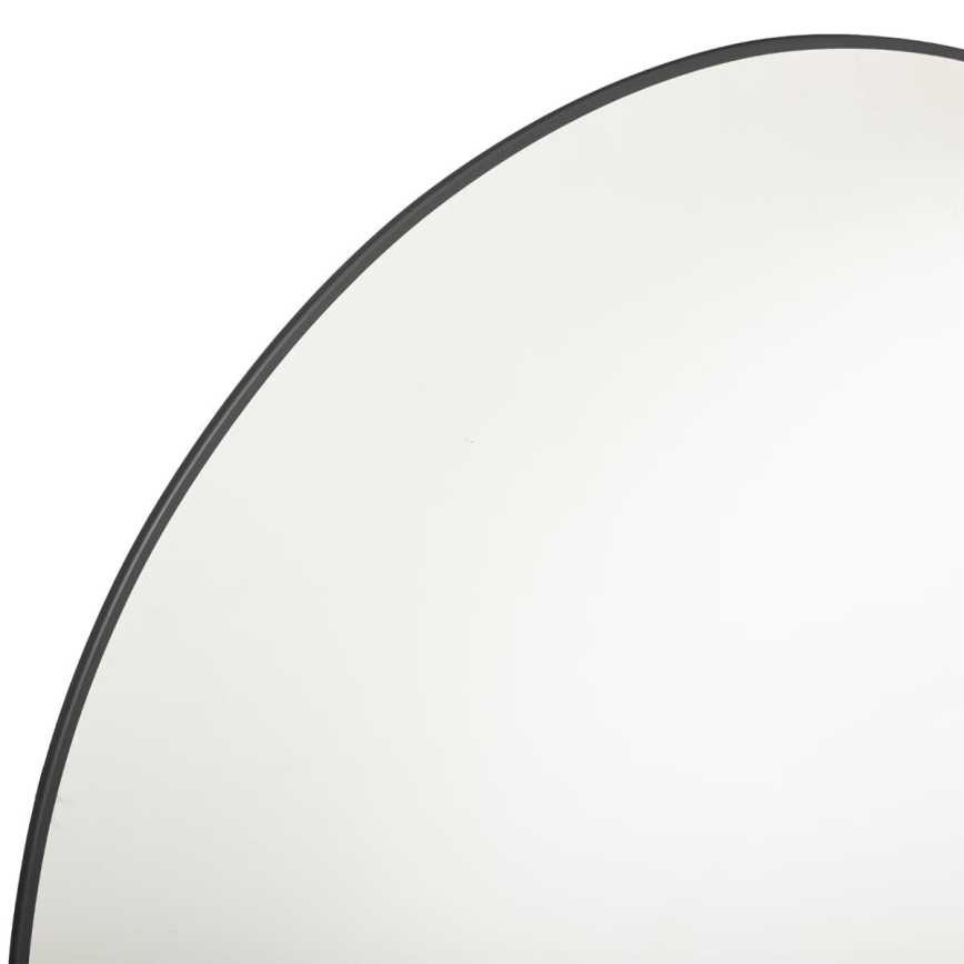 Atmosphera - Lustro ścienne ALICE śr. 76 cm czarny