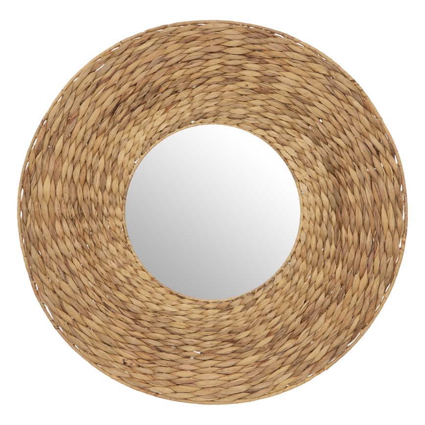 Atmosphera - Lustro ścienne LORENA śr. 75 cm hiacynt wodny