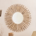 Atmosphera - Lustro ścienne MANON śr. 88 cm jodła