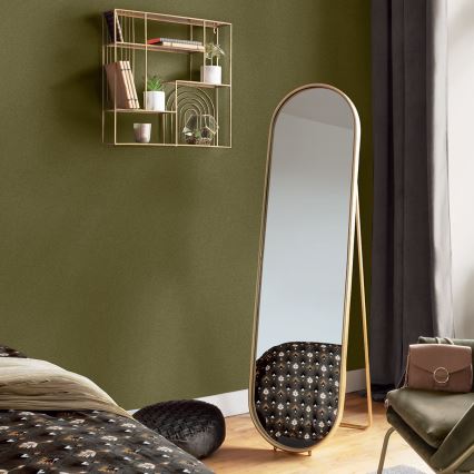 Atmosphera - Lustro stojące EDI 160x79 cm złote