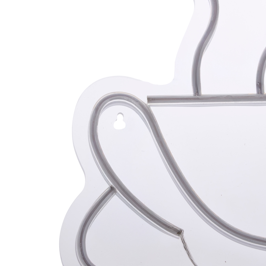 Atmosphera - Neonowa dekoracja ścienna LED CAFÉ LED/5V