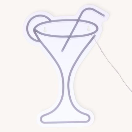 Atmosphera - neonowa dekoracja ścienna LED COCTAIL LED/5V