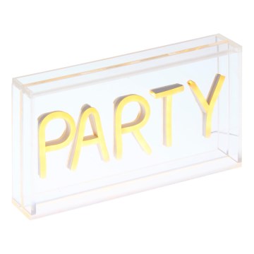 Atmosphera - Neonowa dekoracja stołowa PARTY LED/5V