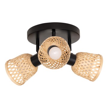 Atmosphera - Oprawa punktowa LIO 3xE14/25W/230V bambus