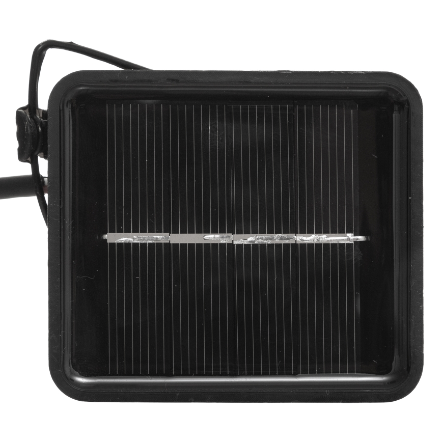 Atmosphera - Solarny dekoracyjny łańcuch LED AIA, 10 x LED, 3,35 m, IP44, ciepła biała, 1500 mAh