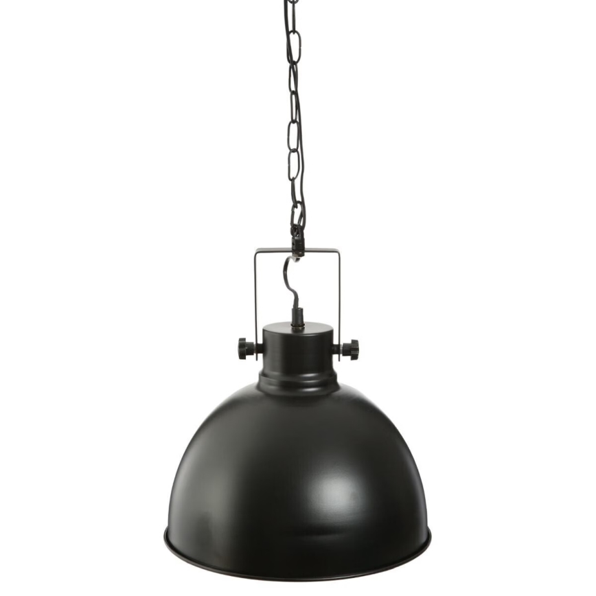 Atmosphera - Żyrandol na łańcuchu BASALT 1xE27/25W/230V czarny