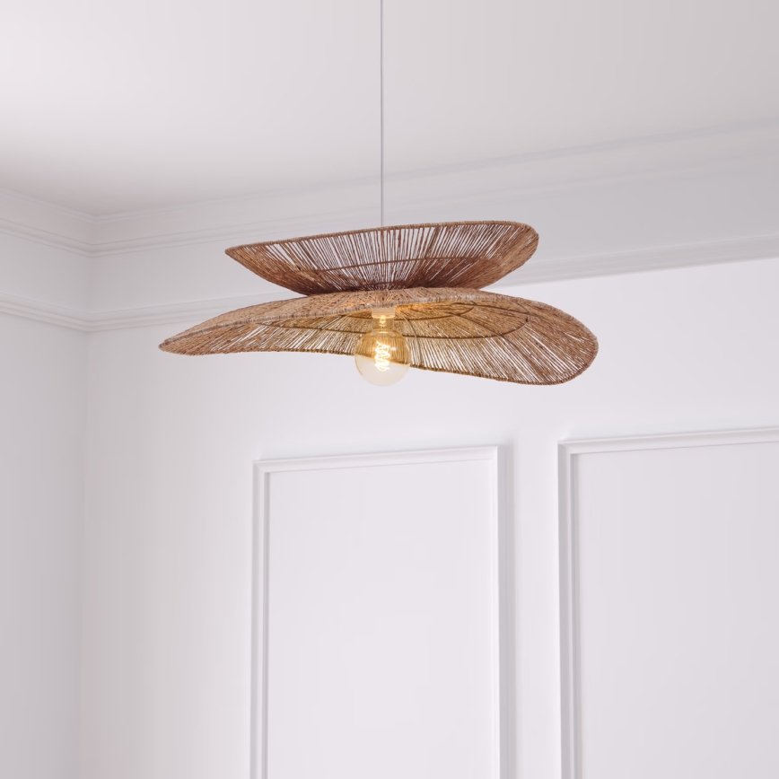 Atmosphera - Żyrandol na lince ALARA 1xE27/40W/230V juta