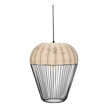 Atmosphera - Żyrandol na lince ANEA 1xE27/40W/230V rattan