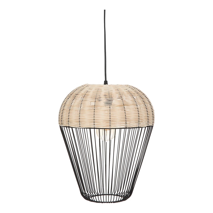 Atmosphera - Żyrandol na lince ANEA 1xE27/40W/230V rattan