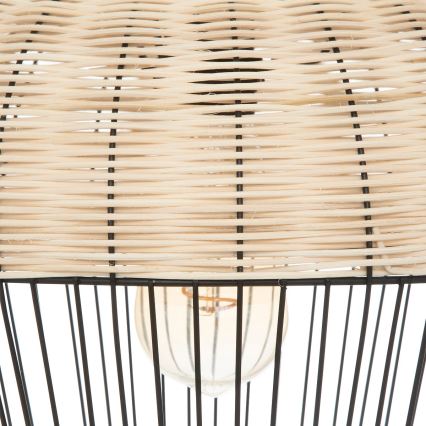 Atmosphera - Żyrandol na lince ANEA 1xE27/40W/230V rattan