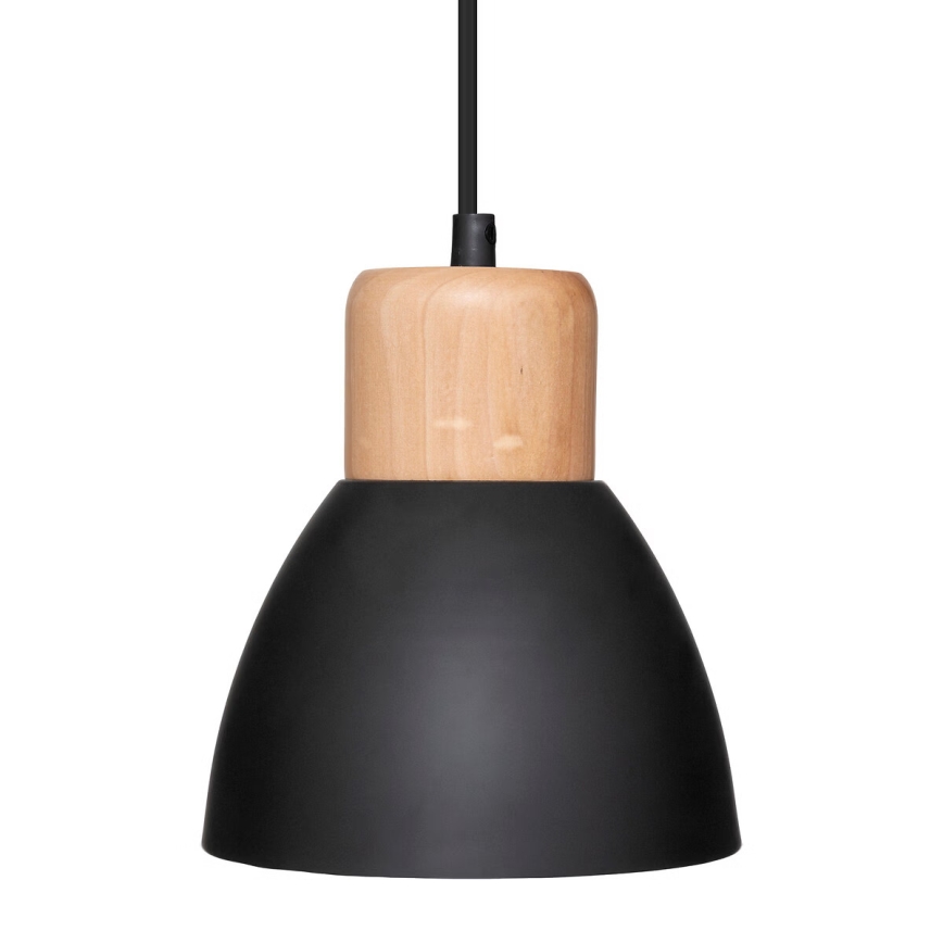 Atmosphera - Żyrandol na lince DESY 1xE27/40W/230V sosna