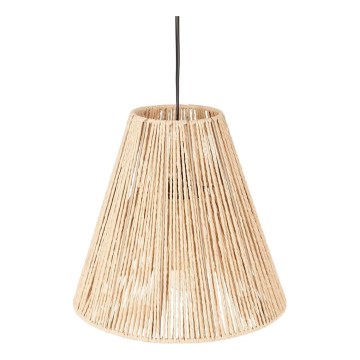 Atmosphera - Żyrandol na lince GIADA 1xE27/40W/230V juta