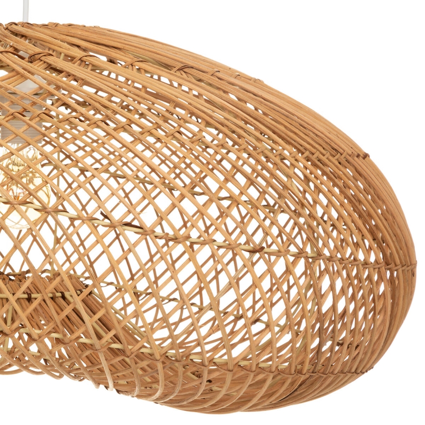 Atmosphera - Żyrandol na lince JENY 1xE27/40W/230V rattan