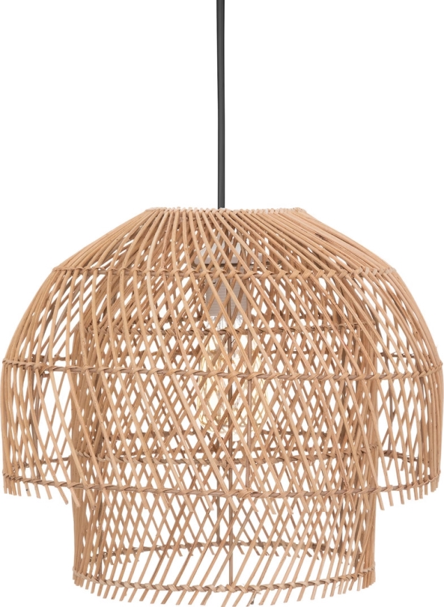 Atmosphera - Żyrandol na lince KERY 1xE27/40W/230V rattan